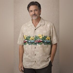 Classic Cars Hawaiian  Shirt